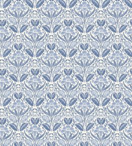 Iris Meadow Wallpaper by GP & J Baker Blue