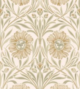 Isadora Wallpaper by Casamance Ivoire/amande