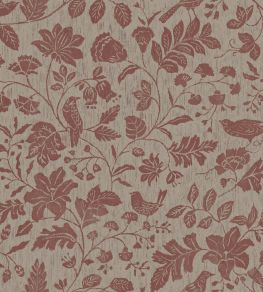 Isidor Wallpaper by Borastapeter Wine