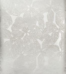 Island Orchid Wallpaper by Thibaut Metallic Silver Island Orchid Wallpaper by Thibaut Metallic Silver