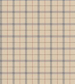 Islay Wallpaper by Mulberry Home Blue/Red Islay Wallpaper by Mulberry Home Blue/Red