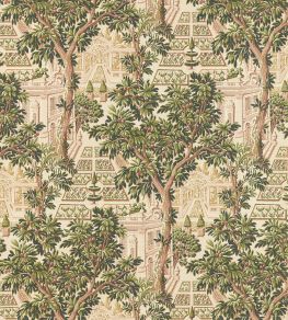 Italian Garden Wallpaper by Zoffany Tuscan Pink Italian Garden Wallpaper by Zoffany Tuscan Pink
