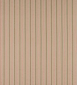 Ivo Stripe Fabric by Jane Churchill Red/Green Ivo Stripe Fabric by Jane Churchill Red/Green