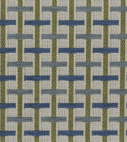 Ivy Fabric by Casamance Bleu Ivy Fabric by Casamance Bleu