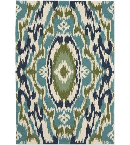Ixora Rug by Harlequin Emerald/Palm/Chartreuse