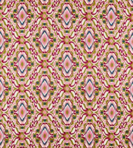 Ixora Fabric by Harlequin Pomegranate / Tree Canopy / Ink Ixora Fabric by Harlequin Pomegranate / Tree Canopy / Ink