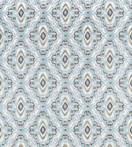 Ixora Fabric by Harlequin Sky / Seaglass / Sketched