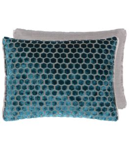 Jabot Cushion 30 x 40cm by Designers Guild Kingfisher