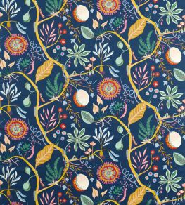 Jackfruit And The Beanstalk Fabric by Scion Midnight Jackfruit And The Beanstalk Fabric by Scion Midnight