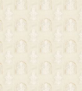 Jaipur Flower Fabric by JORO J1-Sand/Ecru Jaipur Flower Fabric by JORO J1-Sand/Ecru