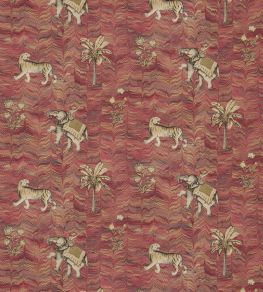 Jaipur Fabric by Zoffany Red Jaipur Fabric by Zoffany Red