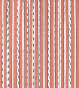 Jamdani Stripe Fabric by Sanderson Madder/Indigo