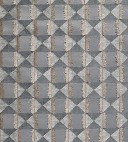Charleston Fabric by James Hare Blue