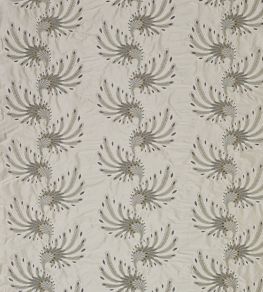 Plume Fabric by James Hare Blanched Almond/Gold