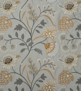 Siam Silk Fabric by James Hare Frost / Ochre Siam Silk Fabric by James Hare Frost / Ochre