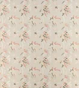 Cecily Fabric by Jane Churchill Grey/Pink