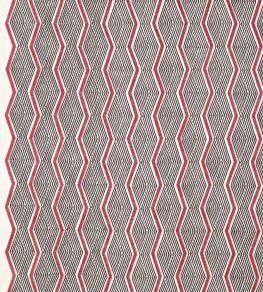 Zhiri Fabric by Jane Churchill Red/Neutral