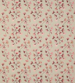 Ginkgo Fabric by Jane Churchill Red