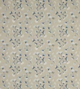 Ginkgo Fabric by Jane Churchill Blue Ginkgo Fabric by Jane Churchill Blue