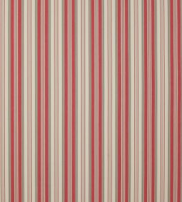 Hopwell Stripe Fabric by Jane Churchill Red