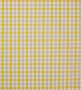 Kali Check Fabric by Jane Churchill Yellow Kali Check Fabric by Jane Churchill Yellow