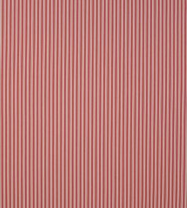 Linhope Stripe Fabric by Jane Churchill Red Linhope Stripe Fabric by Jane Churchill Red