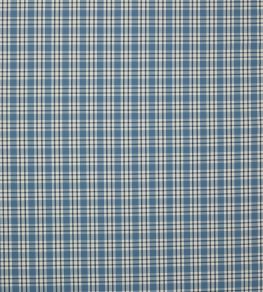 Talla Check Fabric by Jane Churchill Navy