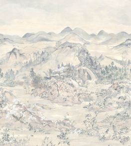Japanese Chinoiserie Mural by Cole & Son Orchid Japanese Chinoiserie Mural by Cole & Son Orchid
