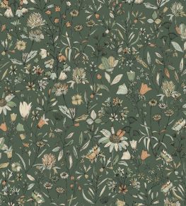 Jardin De Giverny Wallpaper by Caselio Vert Anglais Jardin De Giverny Wallpaper by Caselio Vert Anglais