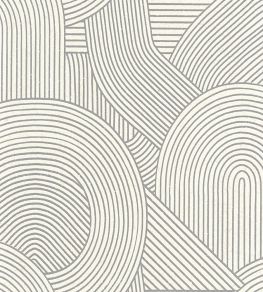 Jardin Des Pierres Wallpaper by Casadeco Noir Fusain Jardin Des Pierres Wallpaper by Casadeco Noir Fusain