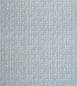 Jasmine Stripe Fabric by Jim Thompson No.9 Forget Me Not Jasmine Stripe Fabric by Jim Thompson No.9 Forget Me Not
