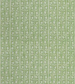 Jasmine Stripe Fabric by Jim Thompson No.9 Leafy Jasmine Stripe Fabric by Jim Thompson No.9 Leafy