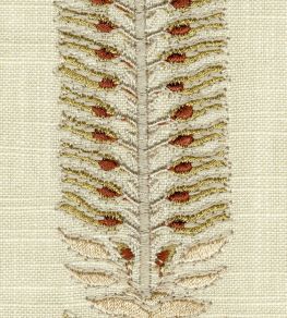 Jasmine Stripe Fabric by JORO Beige Jasmine Stripe Fabric by JORO Beige