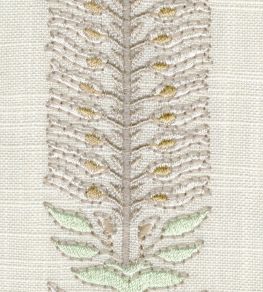 Jasmine Stripe Fabric by JORO Silver