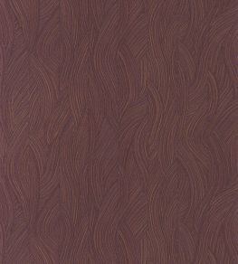 Jassine Wallpaper by Casamance Prune Jassine Wallpaper by Casamance Prune
