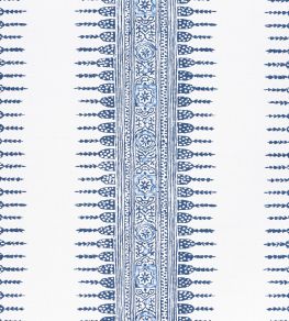 Javanese Stripe Fabric by Anna French Navy and White Javanese Stripe Fabric by Anna French Navy and White
