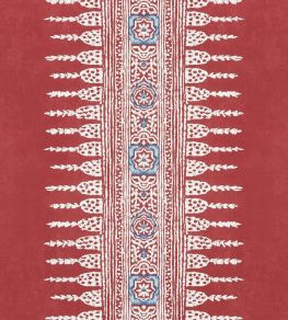 Javanese Stripe Wallpaper by Anna French Red Javanese Stripe Wallpaper by Anna French Red