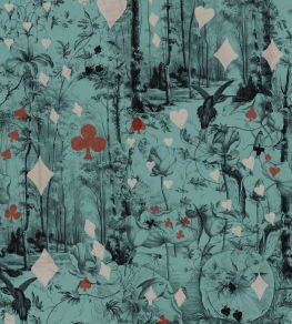 Beriba Wallpaper by Jean Paul Gaultier Celadon Beriba Wallpaper by Jean Paul Gaultier Celadon