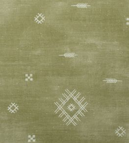 Jericho Fabric by Andrew Martin Green Jericho Fabric by Andrew Martin Green