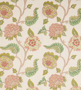 Jessamine Fabric by Colefax and Fowler Pink/Leaf Jessamine Fabric by Colefax and Fowler Pink/Leaf