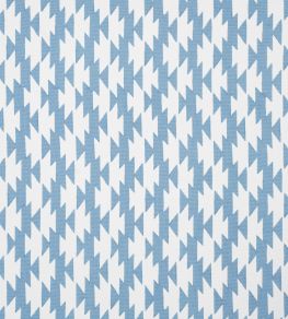 Jig Fabric by Jim Thompson No.9 Royal Blue Jig Fabric by Jim Thompson No.9 Royal Blue