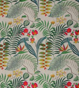 Heliconia Dreamin Fabric by Jim Thompson Tropical Heliconia Dreamin Fabric by Jim Thompson Tropical