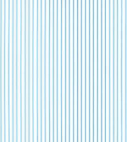 Johnson Stripe Wallpaper by Scalamandre Sky
