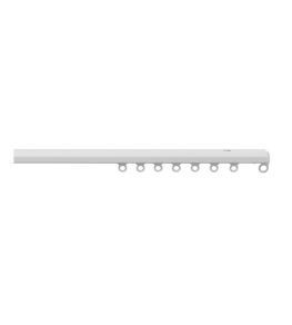 Discreet Top Fix Uncorded Metal Track, White White