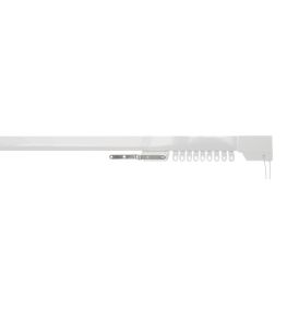 Superluxe PVC Corded Plastic Track, White White