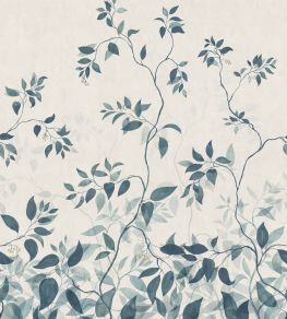Josefine Mural by Sandberg Blue Josefine Mural by Sandberg Blue