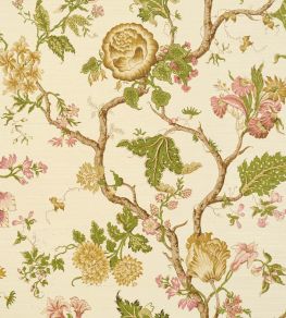 Josephine Sisal Wallpaper by Schumacher Citron