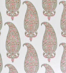 Josephine Fabric by Titley and Marr Green & Rose Josephine Fabric by Titley and Marr Green & Rose