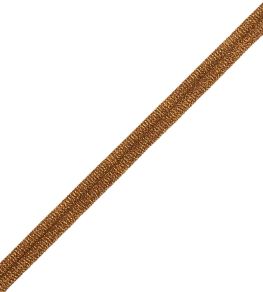 Julienne Metallic Double Welting Trimming by Samuel & Sons Copper Julienne Metallic Double Welting Trimming by Samuel & Sons Copper