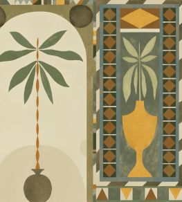 Jungle Arches Mural by Tres Tintas Green Jungle Arches Mural by Tres Tintas Green